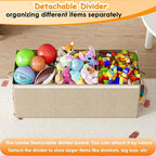 Extra Large Toy Box Chest with Lid, Kids Toy Storage Organizer for Boys Girls, Big Toy Bin Basket Extra Large Toy Storage Box