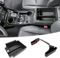 2PCS Center Console Organizer for 2010-2024 Toyota 4Runner Gear Shift Side Tray and Insert Armrest Storage Box for 4 Runner Interior Accessories(2PCS Console Shifter+Armrest Tray/Fit 10-24)