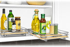 LYNK PROFESSIONAL® Élite™ Pull Out Spice Organization for Cabinets - 10-3/8 inch Wide – Spice Rack for Inside Cabinets – Wood