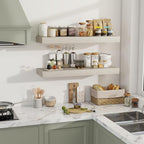 36 Inch Floating Shelves, 12" Deep Floating Shelf Wall Mounted, 36" Wall Shelves, Rustic Deep Bookshelf, Extra Deeper & Thick