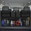 Car Trunk Organizer, Large Capacity Car Organizers and Storage with 8 Pockets, Waterproof Backseat Hanging Organizer for SUV, T