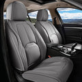 Coverado Seat Covers, Car Seat Covers Front Seats, Premium Nappa Leather Seat Covers for Cars, Waterproof Car Seat Protector 
