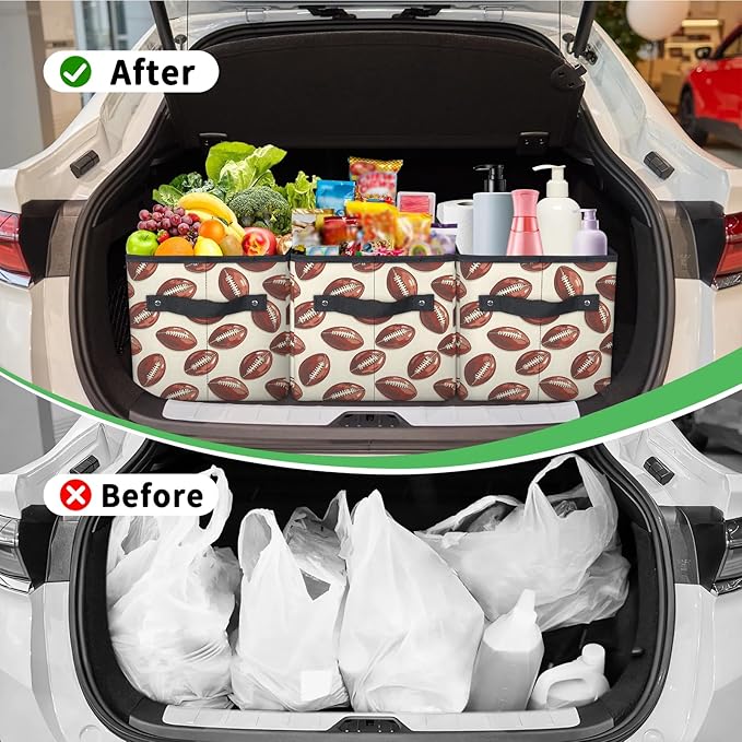 Reusable Grocery Bags Heavy Duty Shopping Bags Foldable Large Tote Bags with Long Handles & Hard Bottom