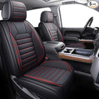 YIERTAI Compatible with Chevy Chevrolet Silverado GMC Sierra Seat Covers for 2007-2025 2026 1500/2500/3500HD Crew Double Cab 