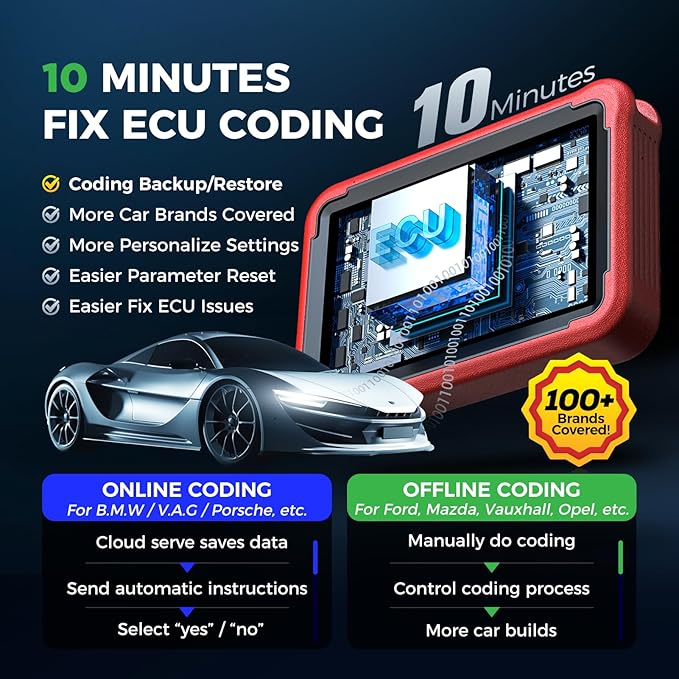 2026 NEW LAUNCH X431 PROS V5.0 Bidirectional Scan Tool, Free Update, ECU Online Coding, CANFD&DOIP, FCA AutoAuth, V.A.G Guide,