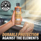 Chemical Guys Leather Cleaner and Conditioner Kit - 2 Bottles (4 oz Each), Car Cleaner and Conditioner, Safely Cleans & Condi
