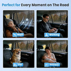 KUST Car Window Shades for 2019-2025 Toyota RAV4 Accessories, Breathable Mesh Magnetic Window Covers, Rear Back Side Window Sun Shades UV Block Privacy Protection for Baby Camping Napping 2PCS