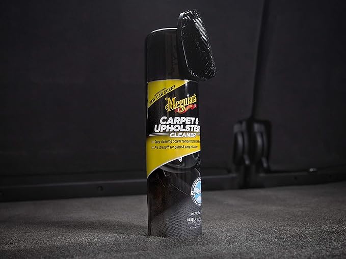 Meguiar's Carpet & Upholstery Cleaner – Deep Cleaning Power Removes Stains and Odors – G9719, 19 oz