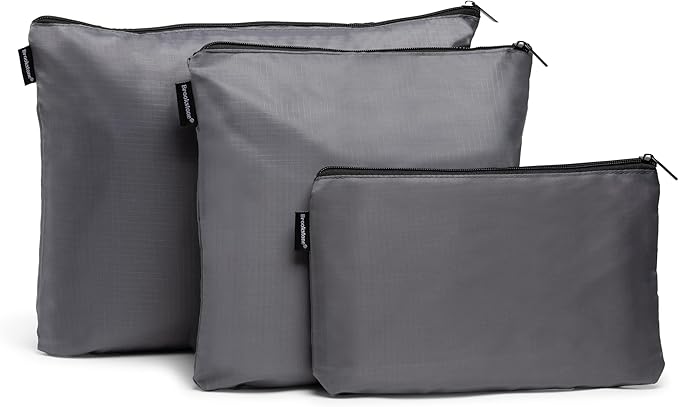 Brookstone Packing Cubes - 6 Piece Compression Packing Cubes for Travel Essentials - Luggage Sets Cube Storage Organizer Bags