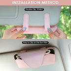 Sunglass Holder for Car Visor, Car Sunglasses Holder Eyeglasses Holder for Visor Accessories