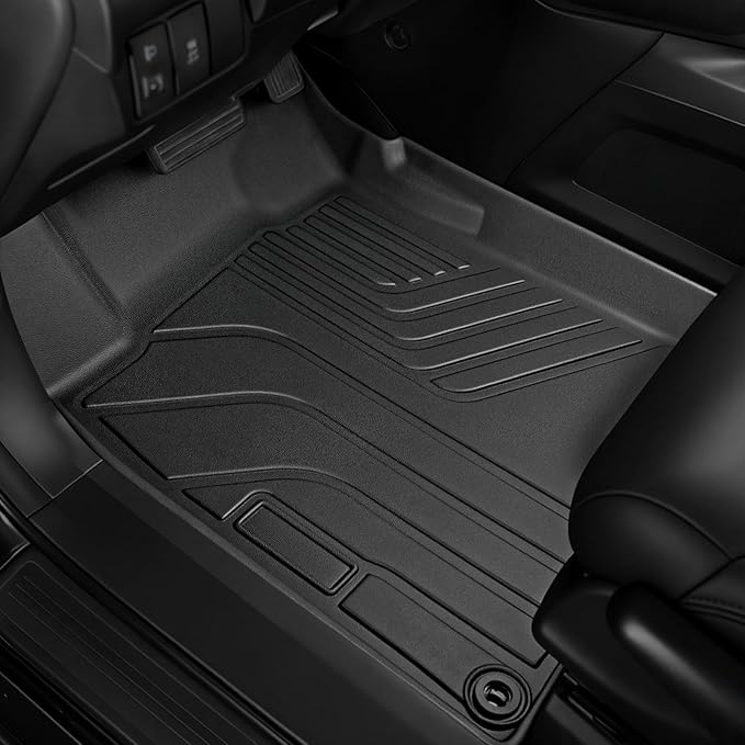 Floor Mats for Honda CRV 2012-2016, All Weather Floor Mats Trunk Cargo Liner with Backrest Protectors Accessories, Full Coverage Set (Not fit Touring/EX-L)