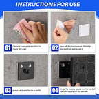 Chunful 58 Pcs Pegboard Organizer Kits Plastic Pegboard Wall Panel Mount Display Accessories Include Storage Boards Buckets a