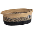Dog Storage Bin, Baby Basket for Gifting, Wicker Storage Baskets for Dog, Cute Basket with Handles, Small Woven Baskets for N