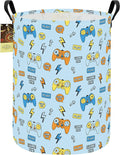 HUNRUNG Laundry Hamper,Large Canvas Fabric Lightweight Storage Basket Toy Organizer Dirty Clothes Collapsible Waterproof for 