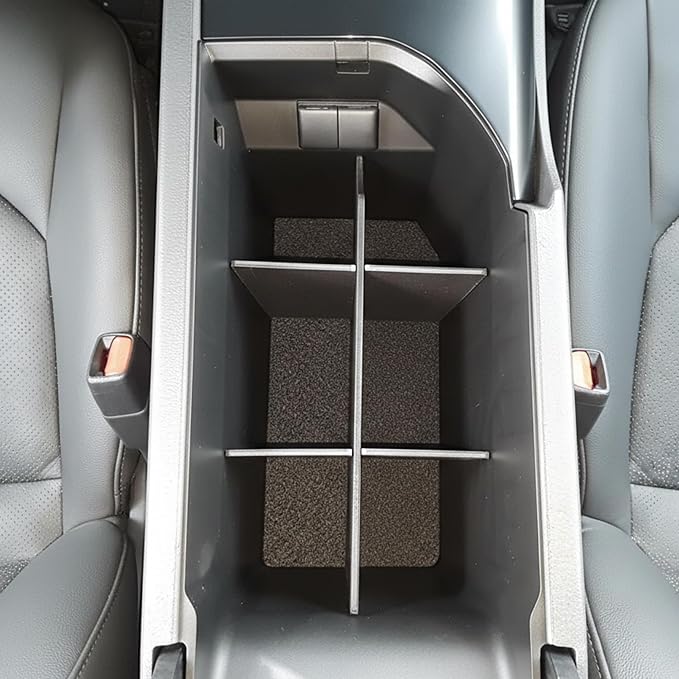 Vehicle OCD - Center Console Organizer for Toyota Camry XLE/XSE (2018-2026) and LE/SE (2020-2026) - Made in USA - SLX137