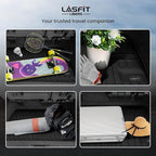 LASFIT Trunk Mat for Honda Odyssey 2026 2025 2024 2023 2022 2021 2020 2019 2018 Mini Passenger Van, All Weather TPE Cargo Mat Trunk Liner Only, Black (EX-L/Elite/Touring/Sport-L/Sport/EX/LX)