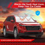 ARISMOTOR Windshield Sun Shade for Honda CRV 2023-2025 2026, Custom Fit Foldable Front Window Sunshade Sun Visor Protector, Block UV Rays Keep Your Car Cooler
