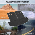 LASFIT Cargo Mat & Backrest Mats for Kia Sorento 2026 2025 2024 2023 2022 2021, All Weather TPE Custom Fit Cargo Liners Trunk Mat & SeatBack Mats Accessoires for Kia Sorento 2021-2026, Black