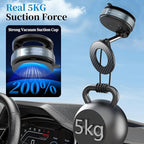 PlusAcc Vacuum Magnetic Phone Holder for Car (No Charging)
