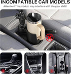 OHLPRO Cup Holder Tablet Mount for Car, iPad Car Mount with Heavy Duty Aluminum Arm, Adjustable Tablet Holder for 5–13” Devices, Cup Holder Expander Fits 2.6”–3.9” Vehicles - 6 inch Arm
