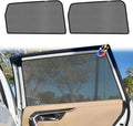 KUST Car Window Shades for 2017-2022 Honda CR-V CRV Accessories, Breathable Mesh Magnetic Window Covers, Rear Back Side Window Sun Shades UV Block Privacy Protection for Baby Camping Napping 2PCS