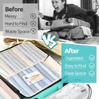 ALL INCLUDED - 12 Set Packing Cubes for Suitcases Carry On, Travel Essentials/Accessories Luggage Organizer Bags Set, Include