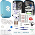 276PCS Small Travel First Aid Kit Supplies for Business, First Aid Kits Backpacking Essentials Items Trauma First Aid Surviva