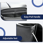 Car Seat Side Storage Pocket, PU Leather Car Console Organizer Pocket, Multifunctional Console Side Organizer Bag Suitable for Storing Mobile Phones Keys and Wallets