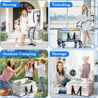 BlissTotes 2-Pack Large Moving Bags with Backpack Straps & Strong Zippers, Heavy-Duty Storage Bags Moving Boxes for Space Sav