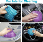 FiveJoy Car Cleaning Gels, 4-Pack Universal Auto Detailing Tools Car Interior Cleaner Putty, Dust Cleaning Mud for PC Tablet 