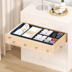 DIMJ Drawer Organizer Clothes Storage - 18 Pack Baby Dresser Organizer for Nursery, Foldable Drawer Dividers for Bedroom Clos