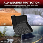 LASFIT Floor Mats & Cargo Liner for Chevrolet Chevy Trailblazer 2021-2026 (Only Fit FWD & Cargo in Upper Deck Position), All Weather TPE Custom Fit Floor Mats for Car, Car Floor Mats Full Set