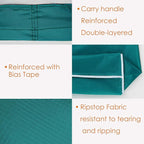BeeGreen Marrs Reusable Grocery Bags Wholesale Marrs Green Reusable Kitchen Bags Bulk Foldable-Machine Washable with Zipper Storage Pouch 20 Packs