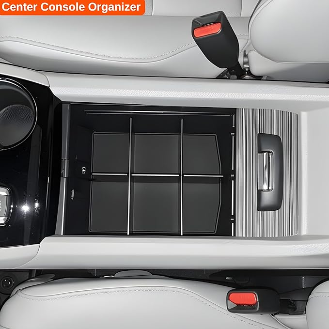 Vehicle OCD – Center Console Divider and Glove Box Organizer for Honda Pilot (2016-2022), Ridgeline (2017-2023), and Passport (2017-2023) – Made in USA – SLX516