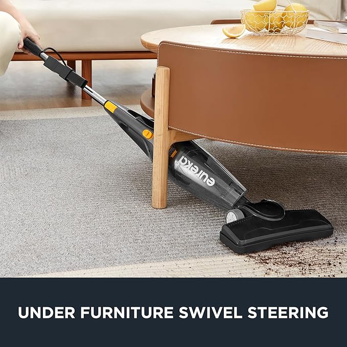 Eureka Blaze Stick Vacuum Cleaner, Powerful Suction 3-in-1 Small Handheld Vac with Filter for Hard Floor Lightweight Upright 