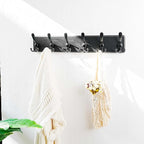 Dseap Coat Rack Wall Mounted - 24" Long 6 Tri Hooks, Heavy Duty Wooden Wall Coat Hanger Coat Hook for Clothes Hat Jacket Clot