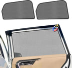 KUST Car Window Shades for 2017-2025 2026 Mazda CX-5 Accessories, Breathable Mesh Magnetic Window Covers, Rear Back Side Window Sun Shades UV Block Privacy Protection for Baby Camping Napping 2PCS