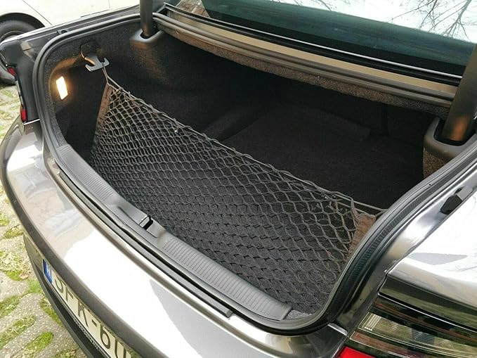 Trunk Organizer for Dodge Charger 2011-2019 - Mesh Car Trunk Organizer - Cargo Net for Sedans - Nylon Mesh Netting -