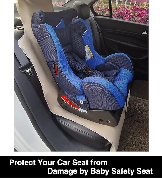 Waterproof Neoprene Car Seat Cover, Sweatproof Non-Slip Seat Protector, Universal Fit for Front Bucket or Rear Bench Seat of 
