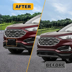 Front License Plate Frame Compatible with Ford Edge 2019 2020 2021 2022 2023 2024, Bumper License Frame Holder Mounting Brack