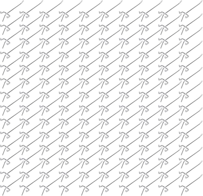 100 Pack PEG Board Pegboard Shelving Hooks 2" Length Wholesale Lot