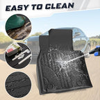 Sunsdrew Floor Mats Set for 2023-2026 Mazda CX-50 (Not for Hybrid), All Weather Floor Liners & Rear Cargo Trunk Mat for CX50 Accessories TPE Rubber Raised Edge, 4PCS