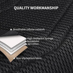 Car Seat Covers Full Set,Leather Car Seat Covers,Breathable and Sporty Car Seat Cover,Universal Fit Anti-Slip Seat Covers for