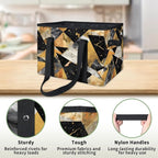 Reusable Grocery Bag Foldable Shopping Tote Bag with Handles Reusable Shopping Bags Large Kitchen Grocery Bags