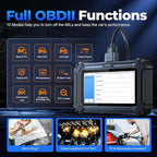 XTOOL D6 OBD2 Scanner Diagnostic Tool with Lifetime Free Updates: 2026 Full System Scan Tool with 15 Resets, Crank