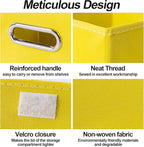 Closet Organizers Fabric Storage Bins With Lids Collapsible Cube Storage Organizer Basket With Handles,Storage Boxes for Clot