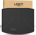 LASFIT Cargo Mat for Honda CR-V 2017-2022 (EX-L/EX/Touring/LX/Special Edition), All Weather Custom Fit TPE Trunk Mat Trunk Liner Cargo Liner Cargo Tray in Lower Position, Black (Not for Hybrid)