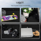 LASFIT Cargo Mat & Seatback Mat for Toyota Land Cruiser 2024-2026, Custom Fit All-Weather TPE Rubber Backrest & Trunk Mats for Land Cruiser Accessories, Easy to Clean, Black