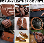 Leather Recoloring Balm, 12oz Large Size Leather Dye, Color Restorer, Scratch Repair, Furniture & Couch Restorer Kit, Repair 
