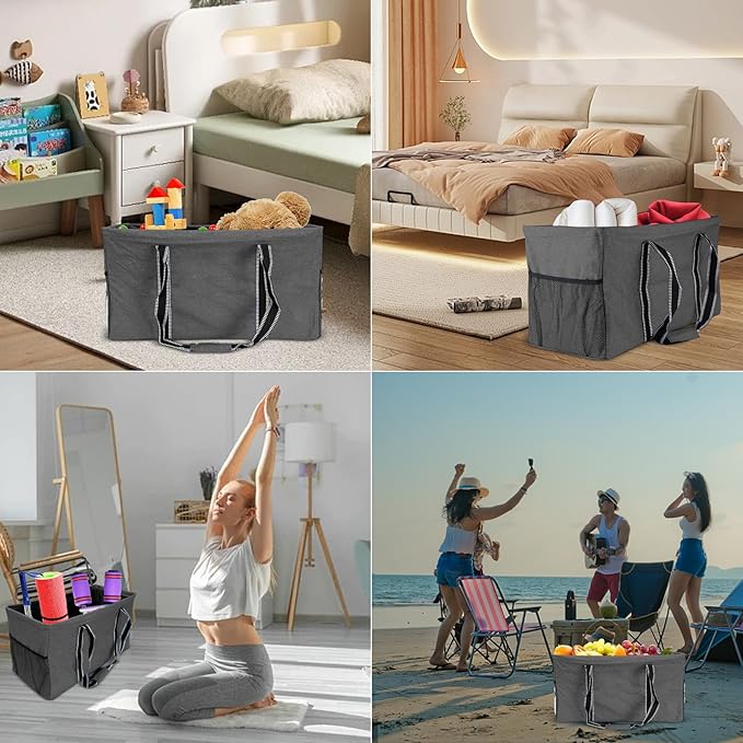 50L Utility Tote Bag Reusable Grocery Shopping Bag
